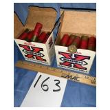 2 boxes super X 12 gauge shotgun ammo