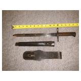 BAYONET WITH SHEATH
