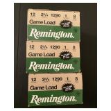 3 BOXES 12 GA, 2.75, 8 SHOT