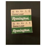 2 BOXES REMMINGTON 12 GA, 2.75, 6 SHOT