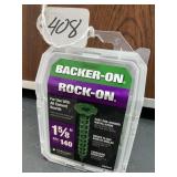 NIB ROCK-On / BACKER-On screws