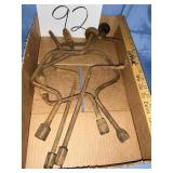 Five old speed, wrenches