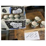 Large lot of ceramic mugs