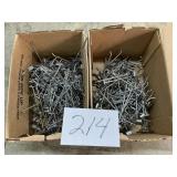 Couple hundred display hangers.   (note: place