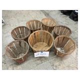 (7) fruit baskets