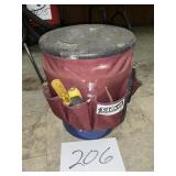 Bucket tool caddy. With contents