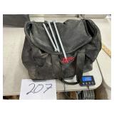 Skil tool bag with 20# of large nails