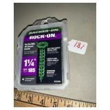 Backer ï¿½ on rock ï¿½ on 1.25 screws new box