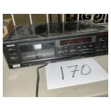 Classic NIKKO stereo component with tape deck.