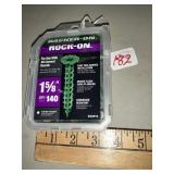 Backer ï¿½ on rock ï¿½ on 1 5/8 screws new box