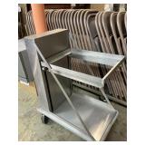 Stainless Spring loaded Tray cart