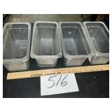 1/3 size plastic pan