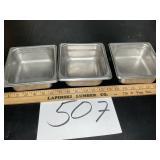 1/6 size 2 inch deep stainless commercial