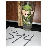 1973 Elmer Fudd Pepsi, character glass