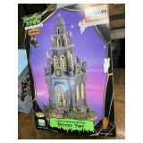 Spooky town lighted and animated building 11