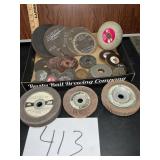 Grinding/sanding/cutting wheel lot