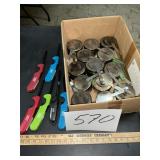 13 sterno holders plus lighters