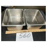 1/2 size Vollrath  super pants 6 inch