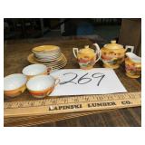 Child, China, tea set