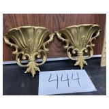 Gilded color MCM wall sconces circuit 1967
