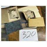 Box lot dozens of old photographs