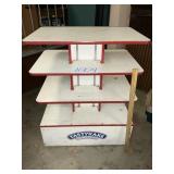 Commercial tasty cake, display rack