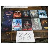 (10) DVD suspense/horror genres