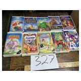 VHS childrenï¿½s movie lot
