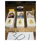 American girl, miniature dolls (3)