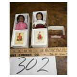 American girl, miniature dolls
