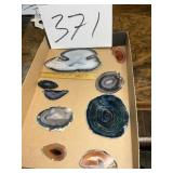 Slabbed geodes lot