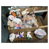 Massive box a lot Easter decor includes ceramics