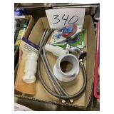 Miscellaneous plumbing box lot
