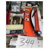 Paint supply box lot
