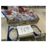 Box lot networking cables CAT5. And more.