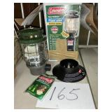 Coleman Northstar propane lantern with extra