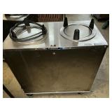Heated plate cart up to 10 inch plates tested and