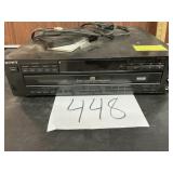 Sony tuner/5 disc player with remote