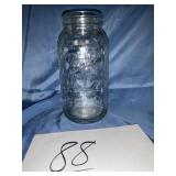 vintage 2 quart ball wide mouth canning