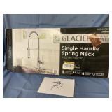 NIB  Glacier Bay single handle spring neck,
