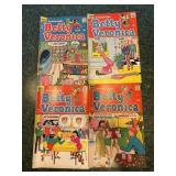 BETTY AND VERONICA #167, 168, 184, 186