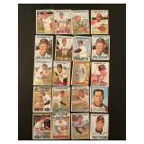 1967 TOPPS BASEBALL CARDS (20)