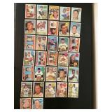 1969 TOPPS BASEBALL CARDS (32)