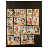 1968 TOPPS BASEBALL CARDS (19)