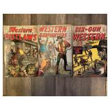10 CENT WESTERNS LOT OF THREE