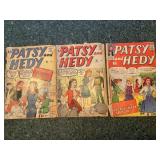 PATSY AND HEDY #80, 86, 92 (DAMAGED COVERS)