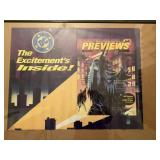 PREVIEWS MAGAZINE POSTER BATMAN #500 1993 (28x22)