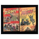 FIGHTINï¿½ ARMY #48, 50 1961-62
