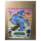 THE MIGHTY MAGNOR POSTER 1993 (24x18)