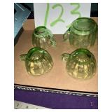 Uranium glass White see all pics for details